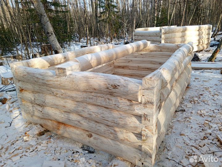 Сруб 3х4 осина