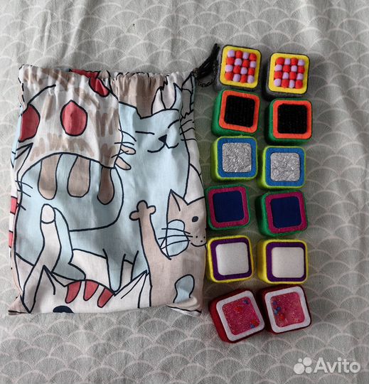 Сенсорное лото монтессори