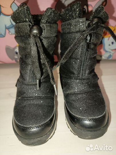 Дутики, сапоги зимние для девочки