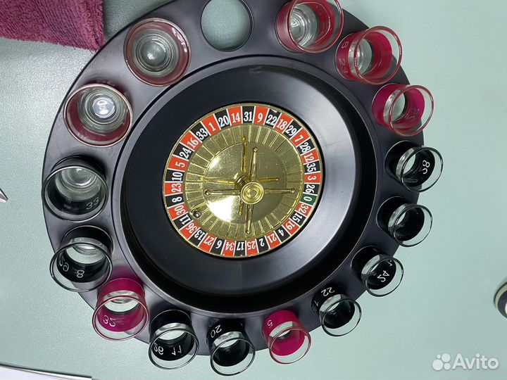 Рулетка настольная алко