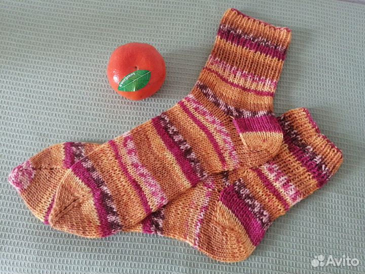Носки вязанные