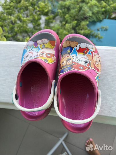 Crocs сабо детские для девочки 31-32