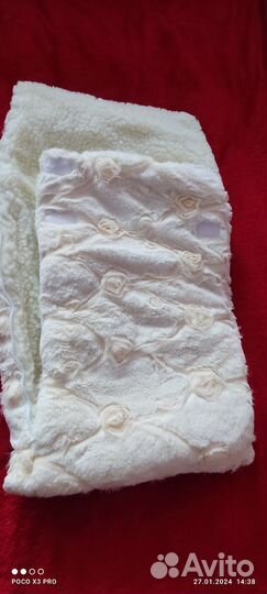 Конверт для новорожденного на овчине зима