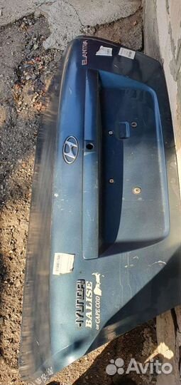 Крышка багажника хундай элантра