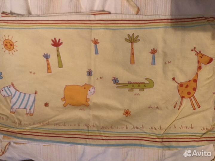 Бортики в кроватку