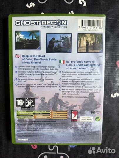 Tom Clancy Ghost recon island thunder xbox