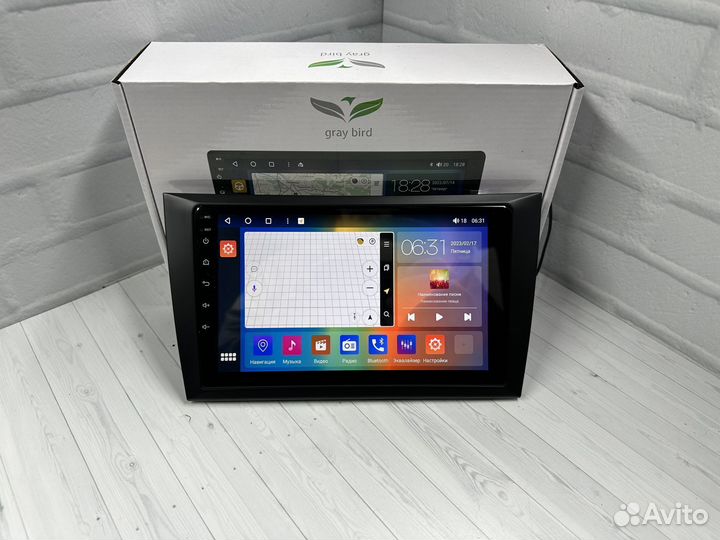 Магнитола андроид GrayBird Volkswagen Golf 6 3/32