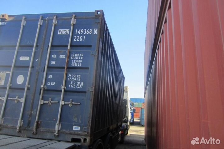 Морской контейнер 20 футов б/у