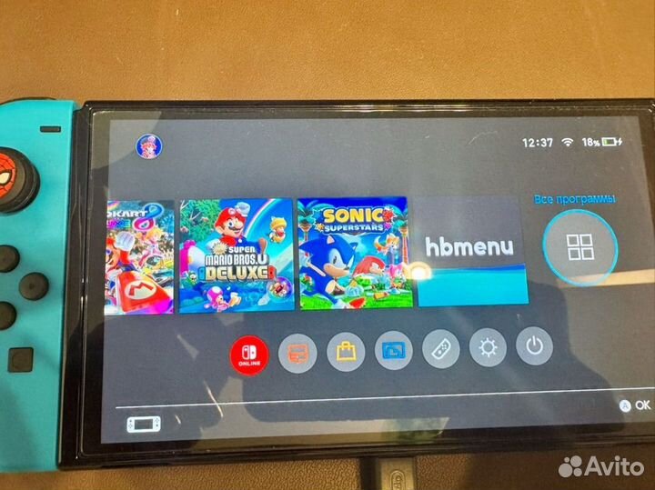 Nintendo switch oled прошитая