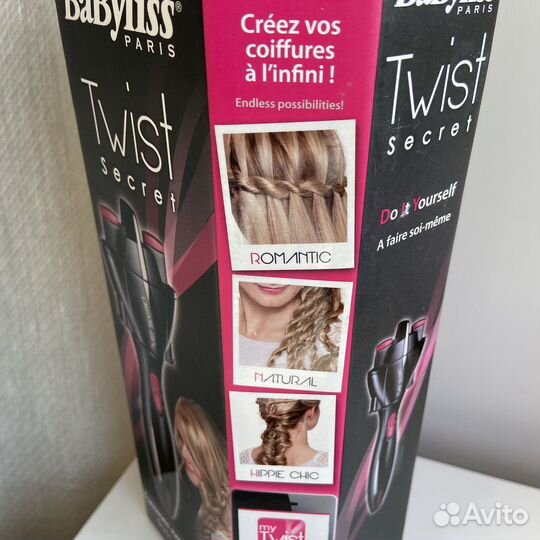 Стайлер для волос BaByliss twist для кос и жгутов