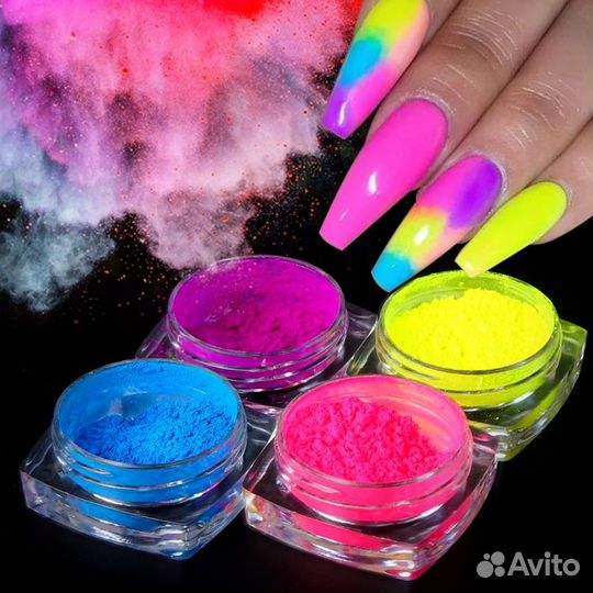 Пигмент для дизайна ногтей