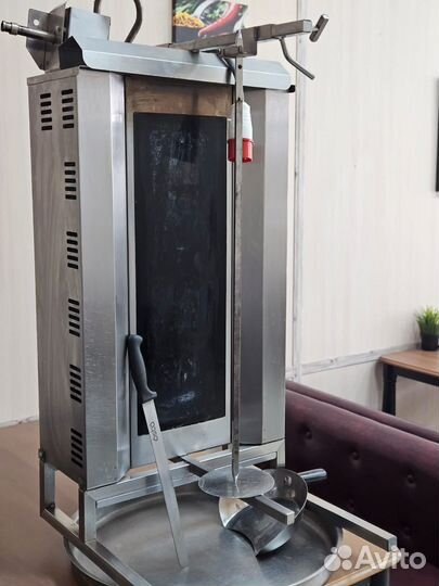 Аппарат для шаурмы 4 секции Silver ED 04 электро