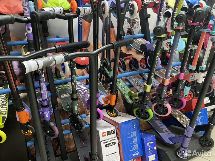 Самокат детский, взрослый, трюковый