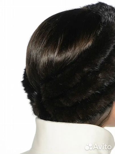 Повязка на голову норковая