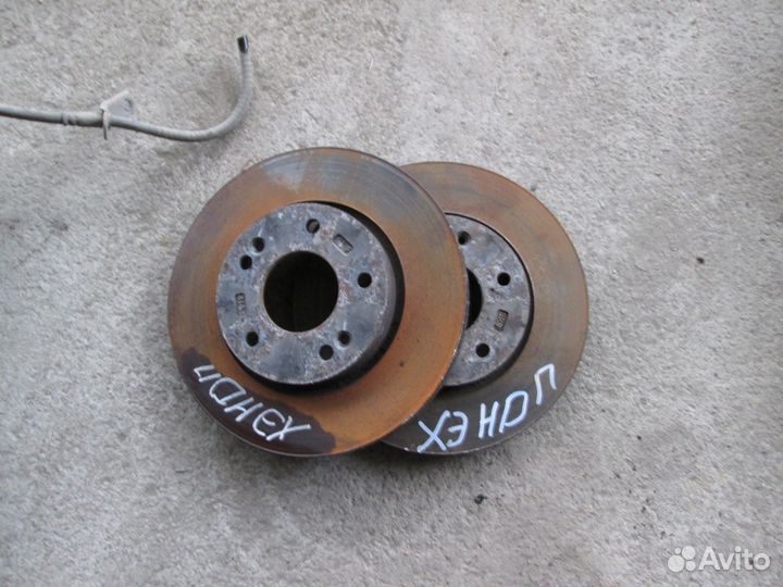 Диски тормозные передний hyundai elantra HD 2010г