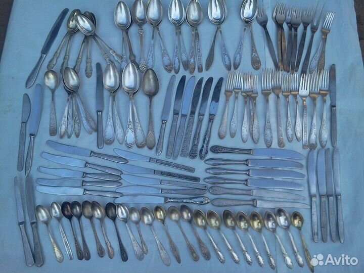 Вилки и ложки мнц и нержавейка СССР и многое друго