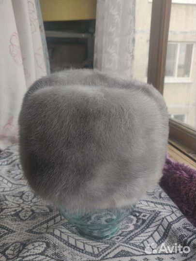 Шапка норковая женская