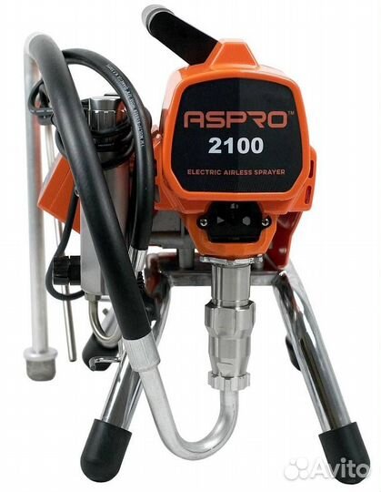 Безвоздушный окрасочный аппарат aspro в аренду
