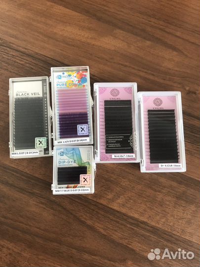 Ресницы для наращивания новые