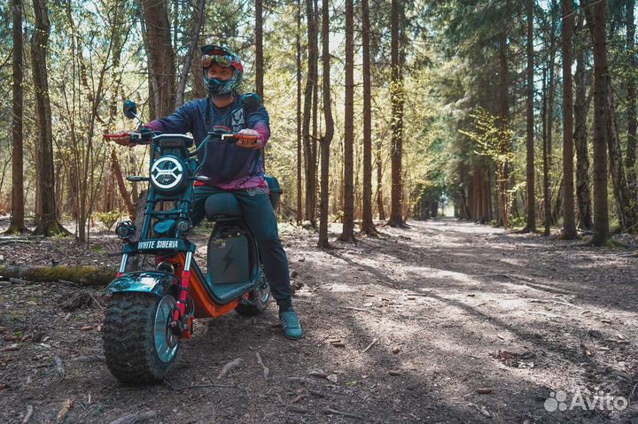 Электроскутер White Siberia 2WD 4000W