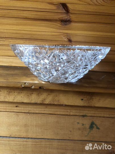 Хрустальная салатница