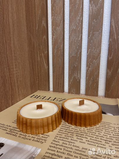Ароматическая свеча ручной работы