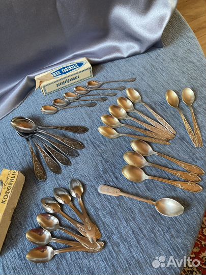 Мельхиоровые ложки СССР