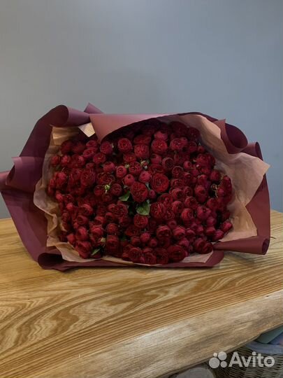 Живые цветы букеты