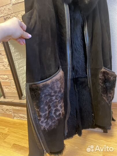 Дубленка натуральная женская 50 52