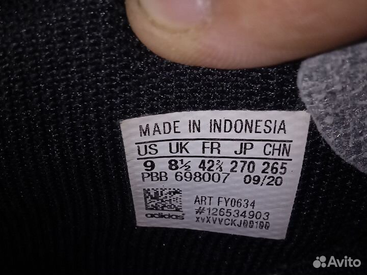 Сороконожки adidas predator 42 размер ориг