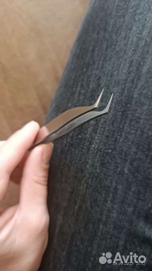 Пинцет для наращивания ресниц
