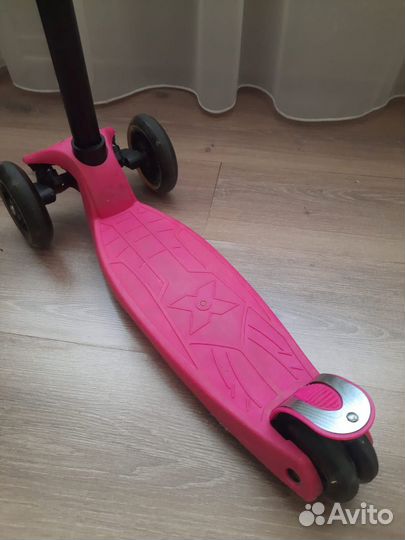 Самокат детский трехколесный бу
