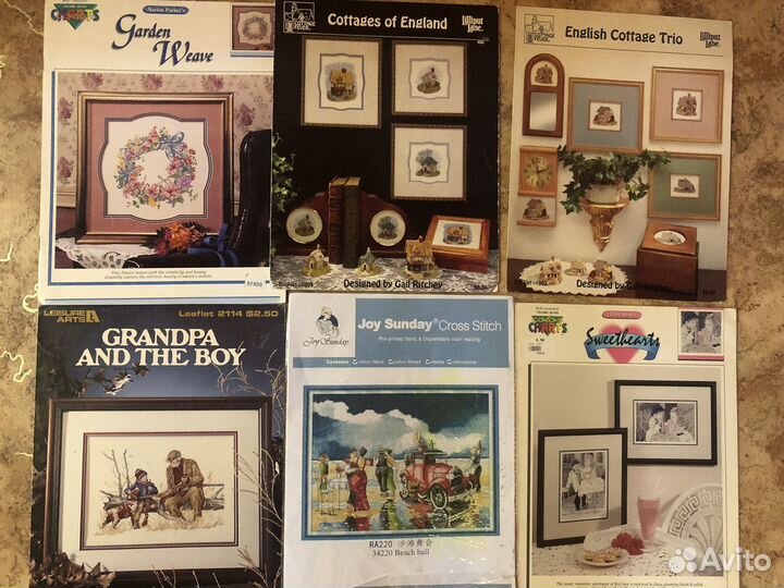 Буклеты со схемами для вышивания крестом