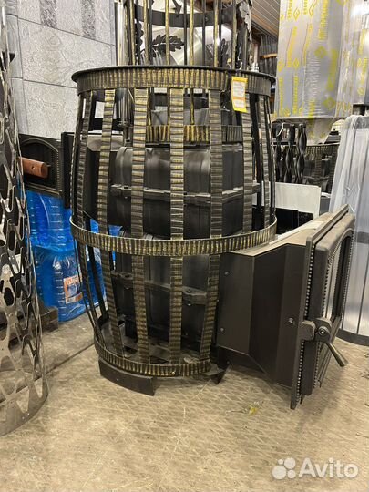 Чугунная печь для бани Везувий Русский Пар 18(240)