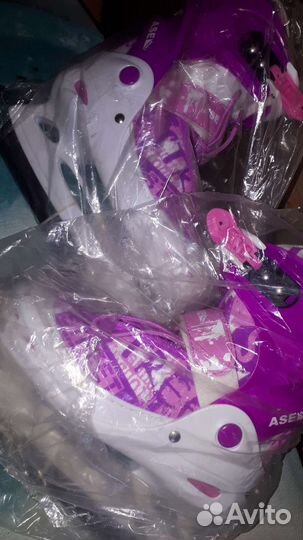 Коньки ASE sport для девочки (р.34-37)