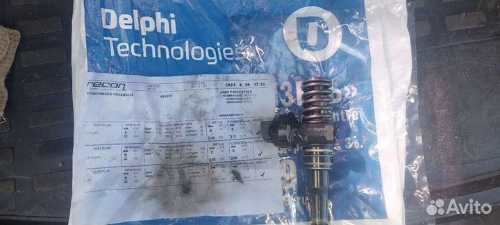 Насос форсунки 038130073AG 0414720215 VW Audi 1.9