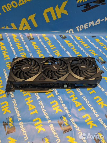 Видеокарта MSI GeForce RTX 3070 Ti ventus 3X OC