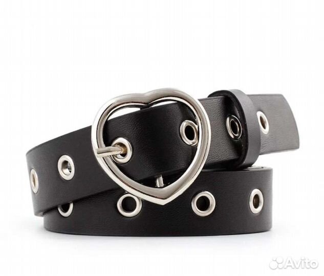 Ремень женский с сердечком