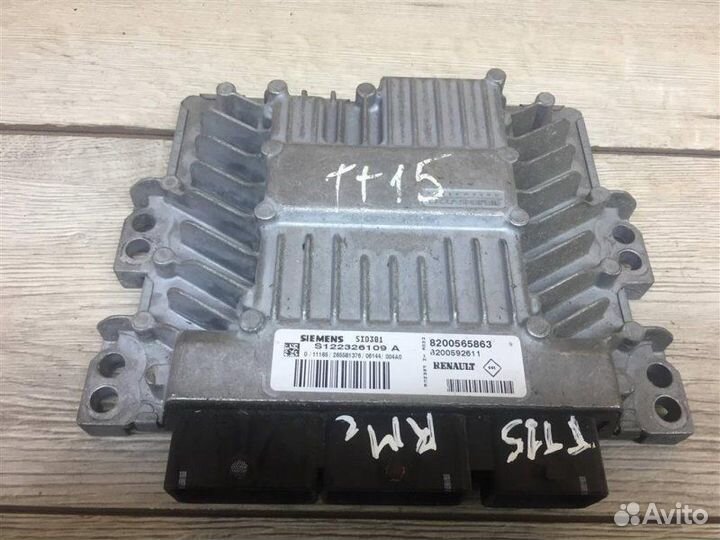 Блок управления двигателем Renault Megane 2