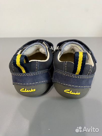 Кеды кроссовки новые Clarks 20.5 размер