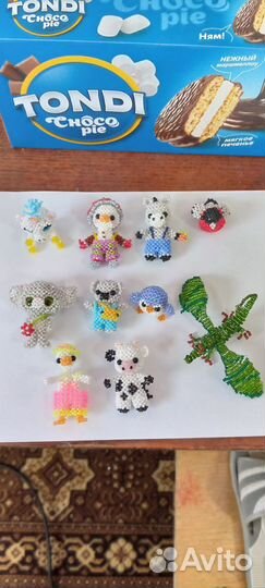 Игрушки из бисера