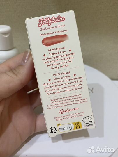 Набор косметики lanolips, l'occitane