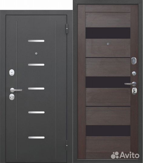 Дверь металлическая входная Гарда