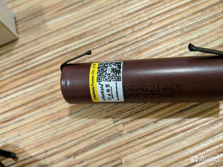 Аккумулятор 18650 с выводами