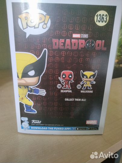 Фигурка Funko POP Wolmane Marvel Deadpool 3
