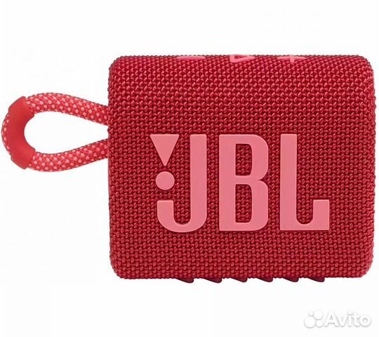 Колонка JBL GO 3, красный