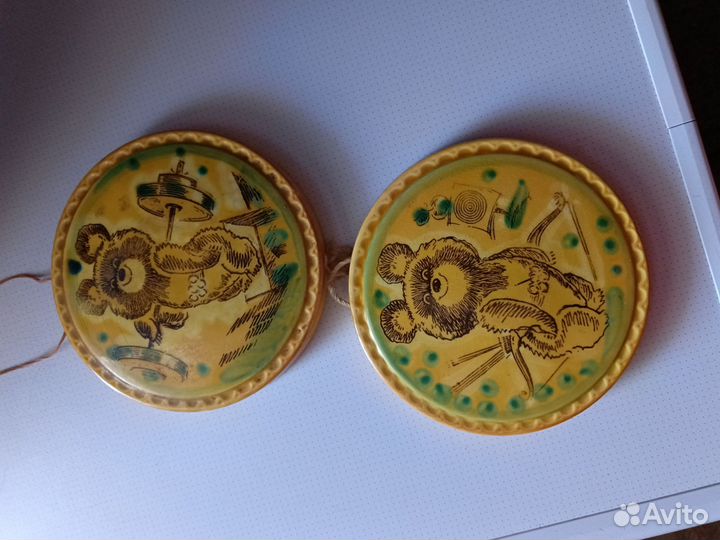 Настенная тарелка панно зик СССР