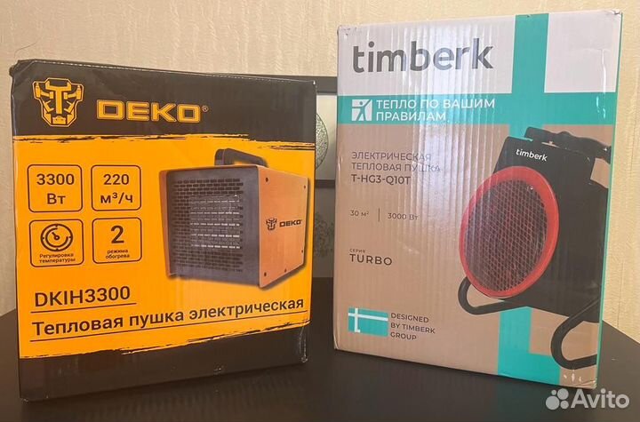 Тепловая пушка новая