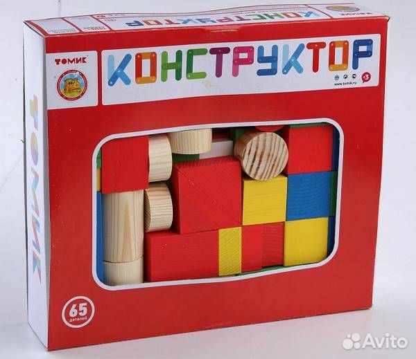Констр-р Цветной 65 дет (22255), 6678-65