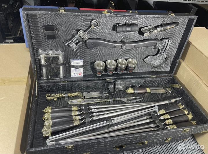 Шашлычный подарочный набор